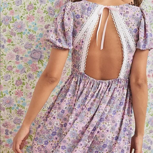FOR LOVE & LEMONS Willow Floral Dress - Picture 3 of 7